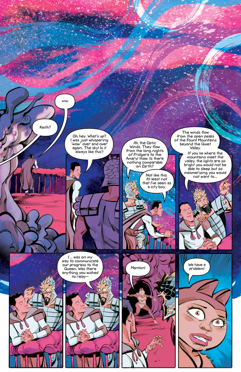 Illustration for article titled Exclusive Image preview: Kaptara’s first arc ends with a cosmic prison break